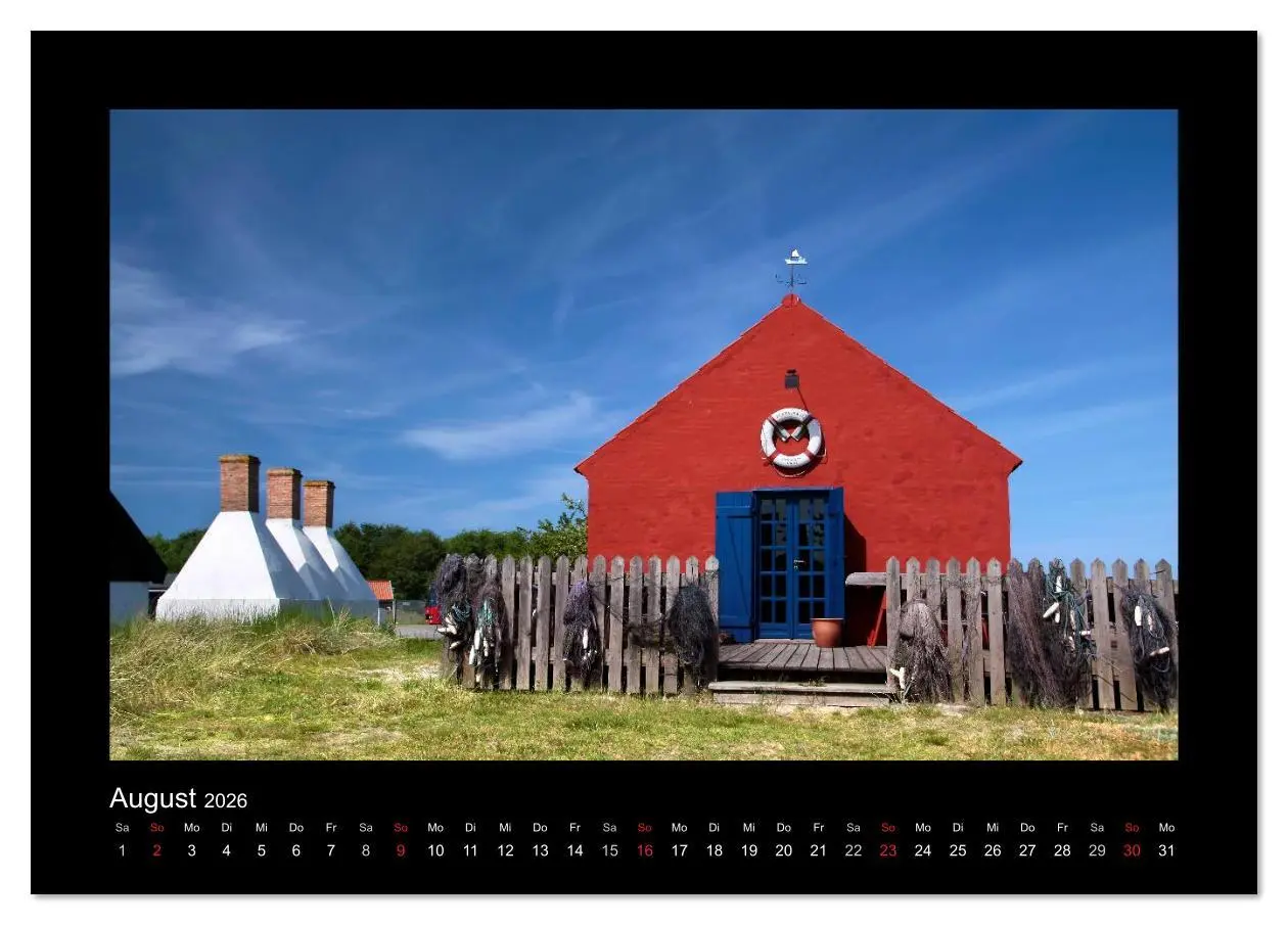 Bild: 9783516166637 | Die Farben Bornholms (Tischkalender 2026 DIN A5 quer), CALVENDO...
