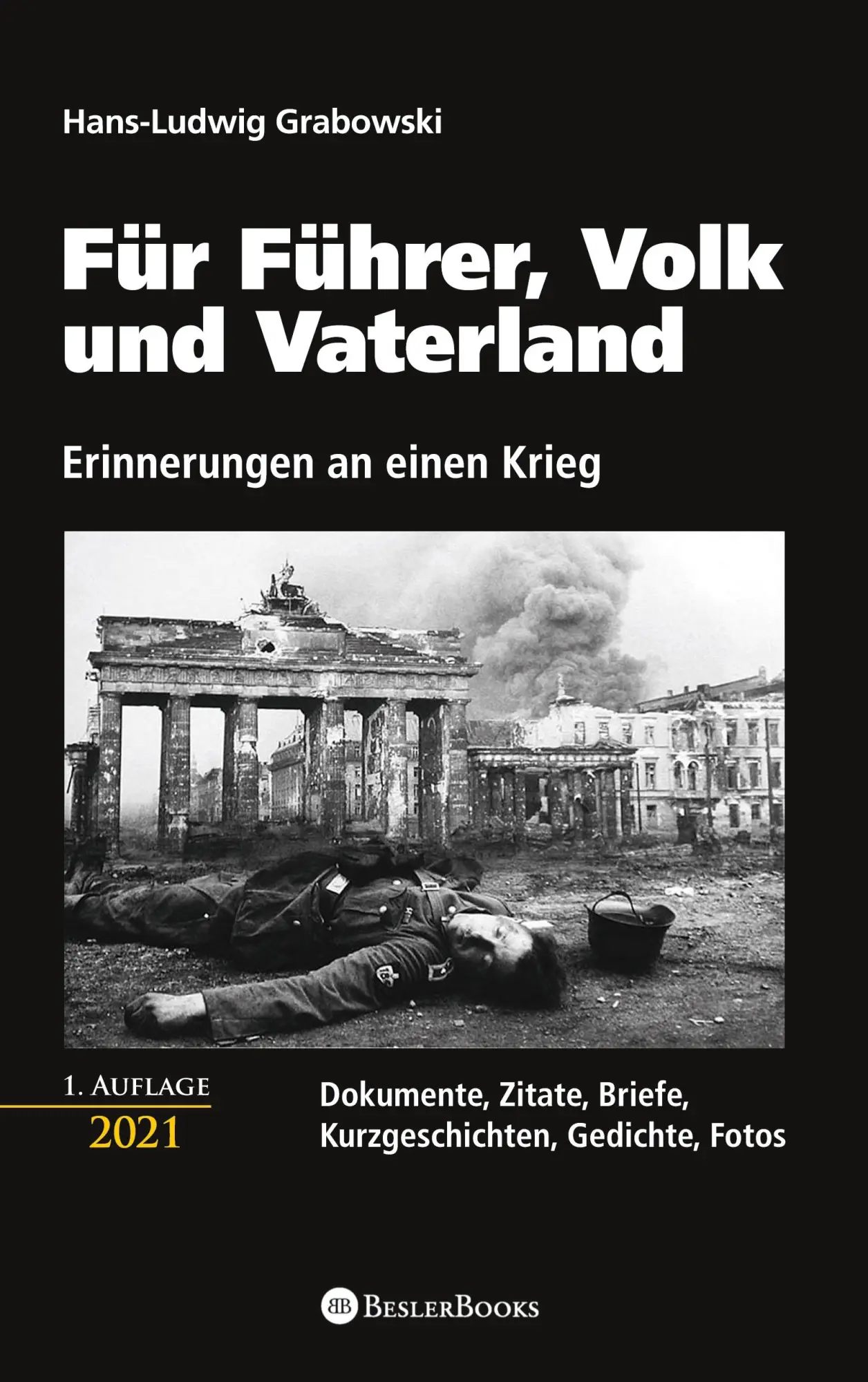 Cover: 9783755756637 | Für Führer, Volk und Vaterland - Erinnerungen an einen Krieg | Buch
