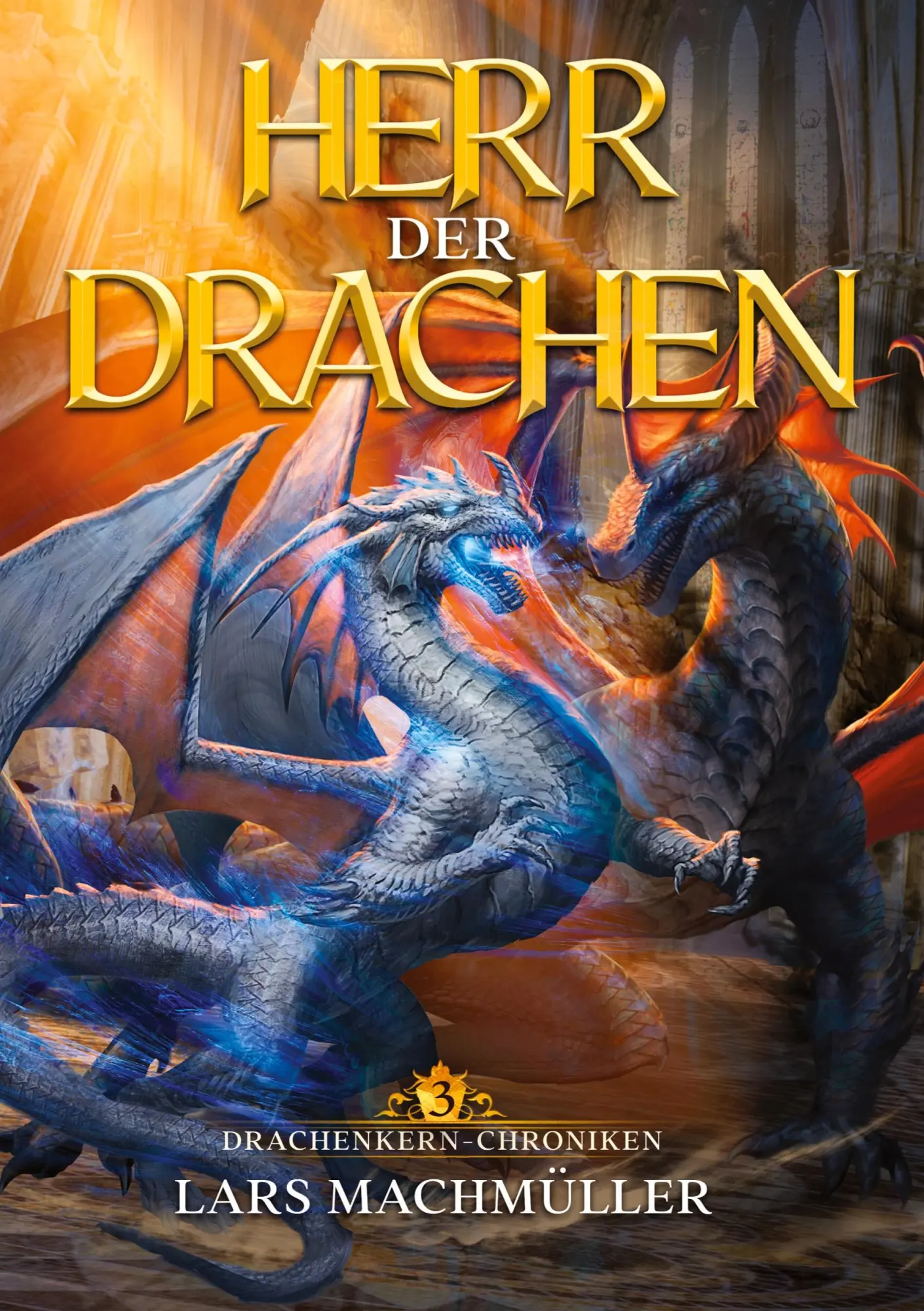 Cover: 9783759266637 | Herr der Drachen | ein Fantasy-LitRPG Roman | Lars Machmüller | Buch
