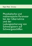 Cover: 9783842326637 | Physikalische und mathematische Parameter bei der Übernahme und der...