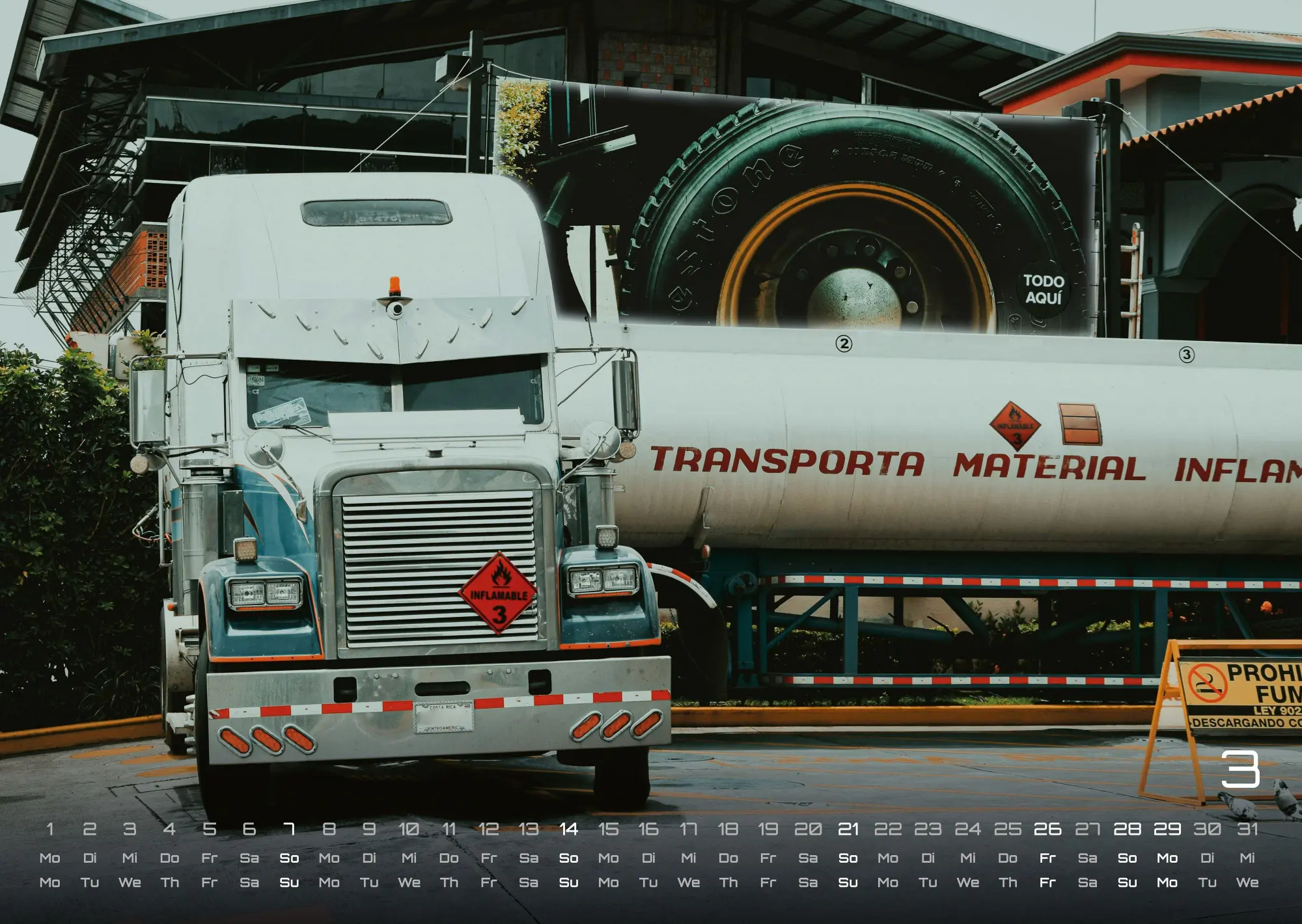 Bild: 9783986736637 | Trucks - Könige der Straße - LKW - 2027 - Kalender DIN A3 | de | 15 S.