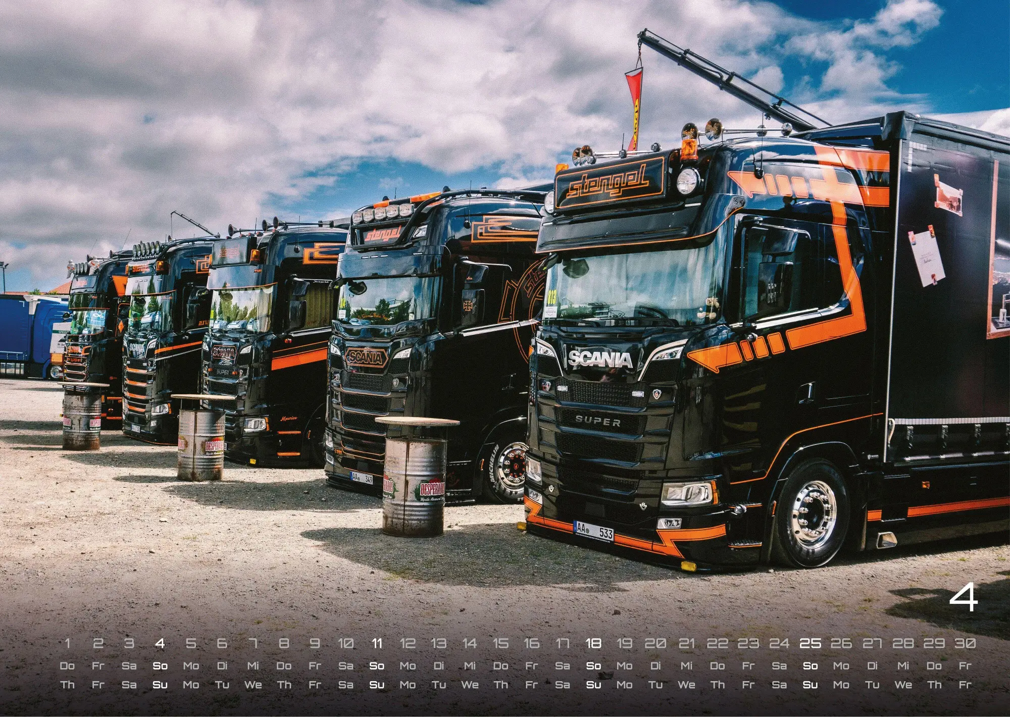 Bild: 9783986736637 | Trucks - Könige der Straße - LKW - 2027 - Kalender DIN A3 | de | 15 S.
