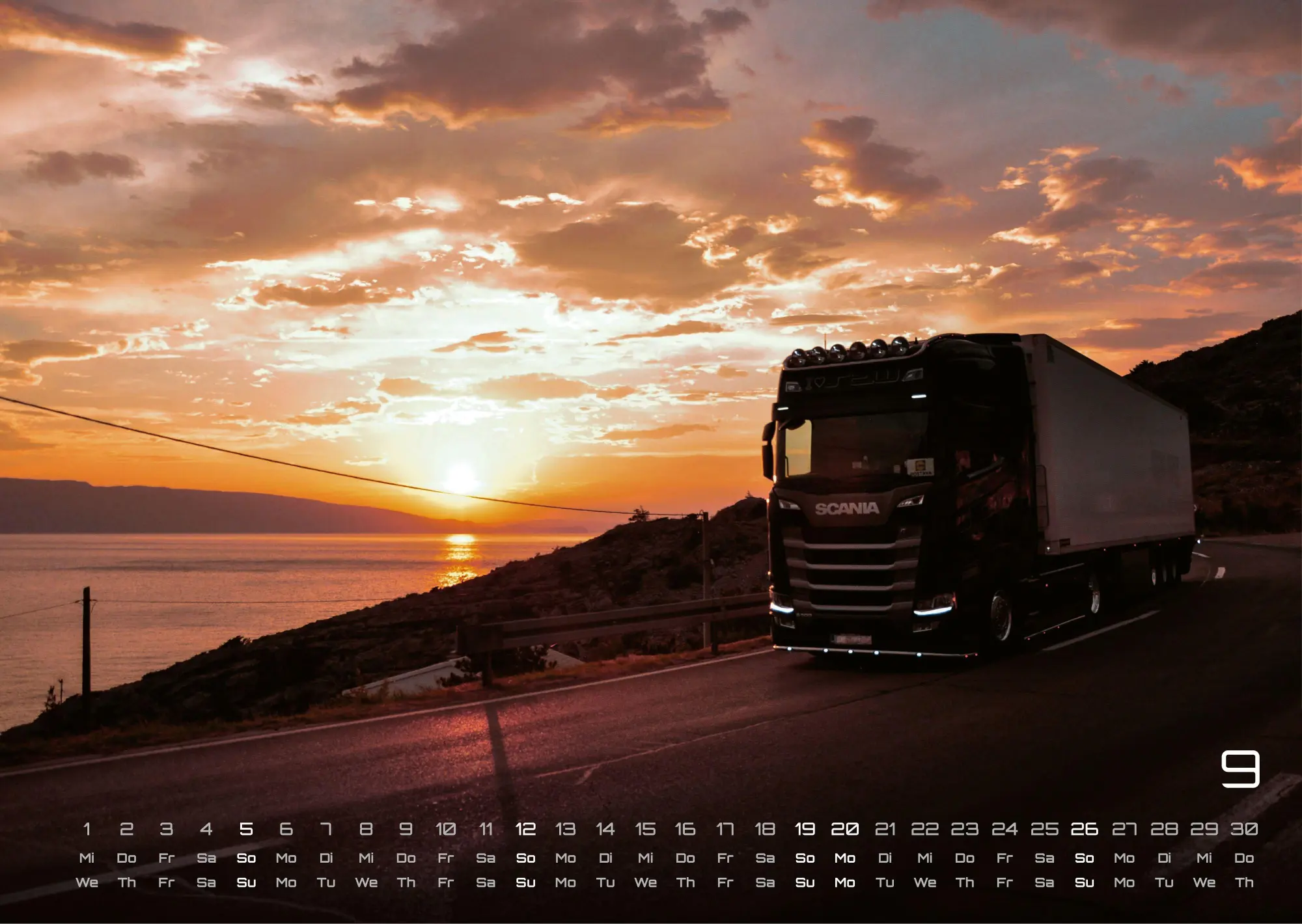 Bild: 9783986736637 | Trucks - Könige der Straße - LKW - 2027 - Kalender DIN A3 | de | 15 S.