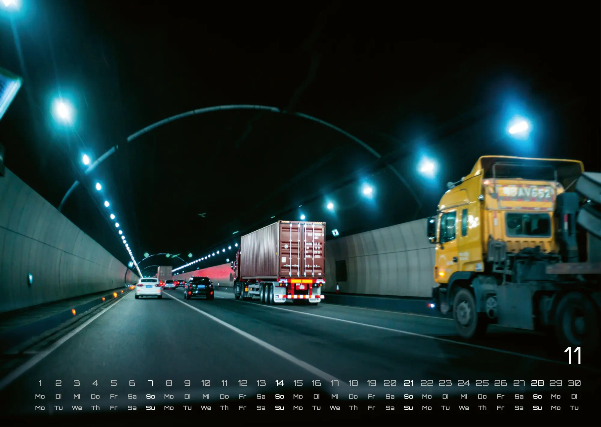 Bild: 9783986736637 | Trucks - Könige der Straße - LKW - 2027 - Kalender DIN A3 | de | 15 S.
