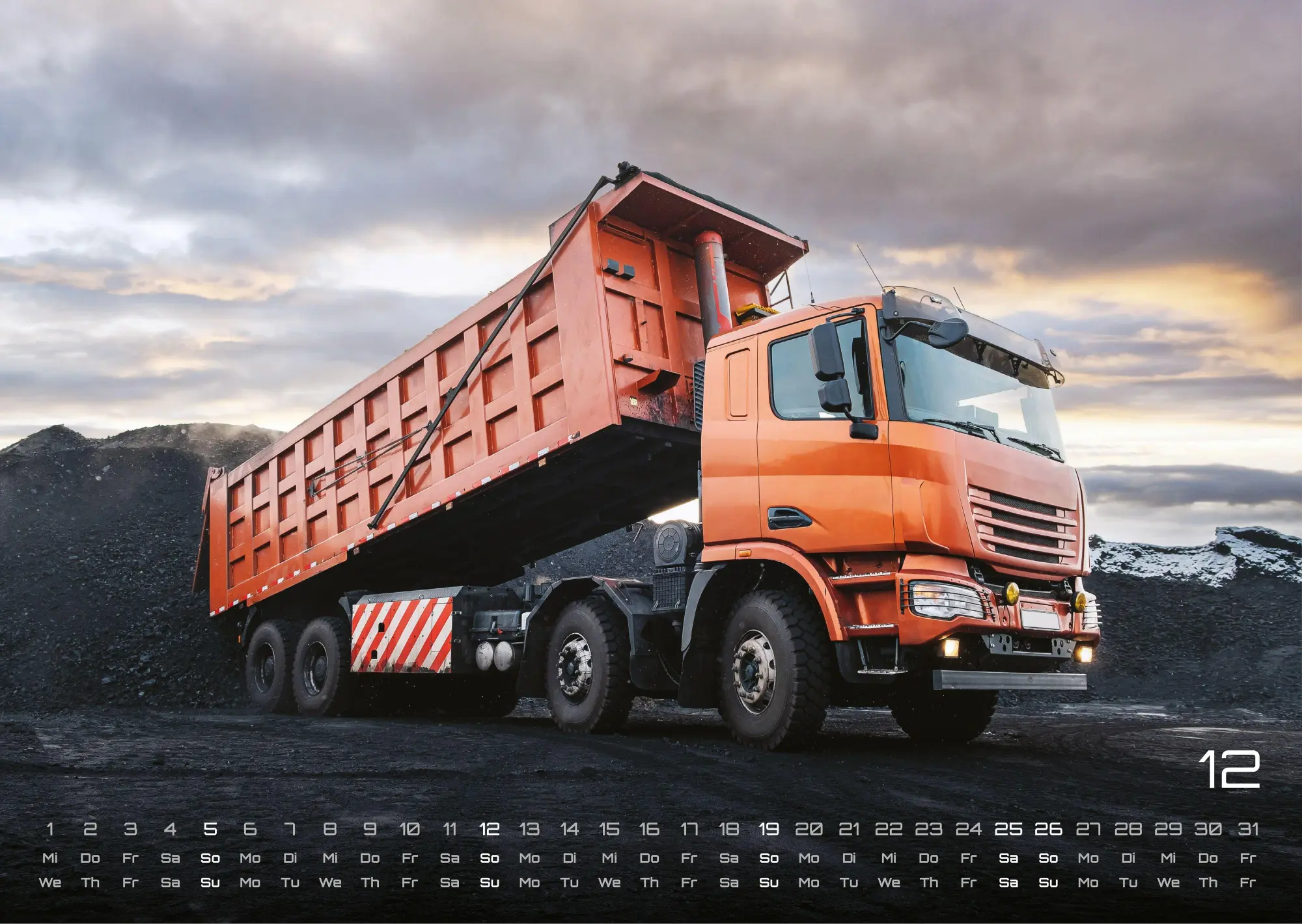 Bild: 9783986736637 | Trucks - Könige der Straße - LKW - 2027 - Kalender DIN A3 | de | 15 S.