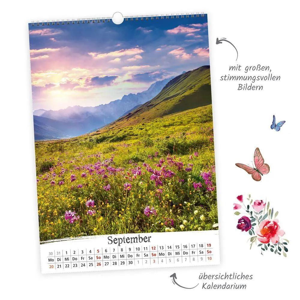 Bild: 9783988026637 | TRÖTSCH - Großbildkalender Berglust 2027 | Wandkalender | KG | 24 S.