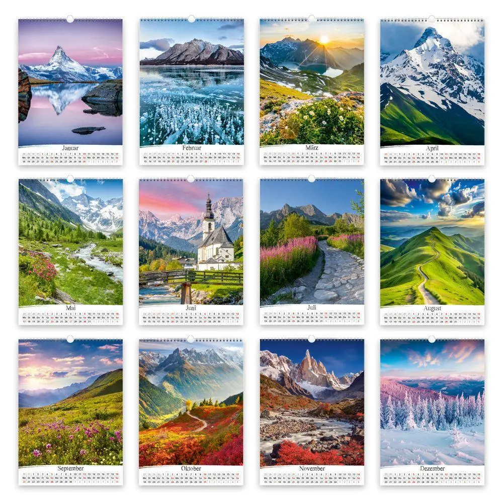 Bild: 9783988026637 | TRÖTSCH - Großbildkalender Berglust 2027 | Wandkalender | KG | 24 S.