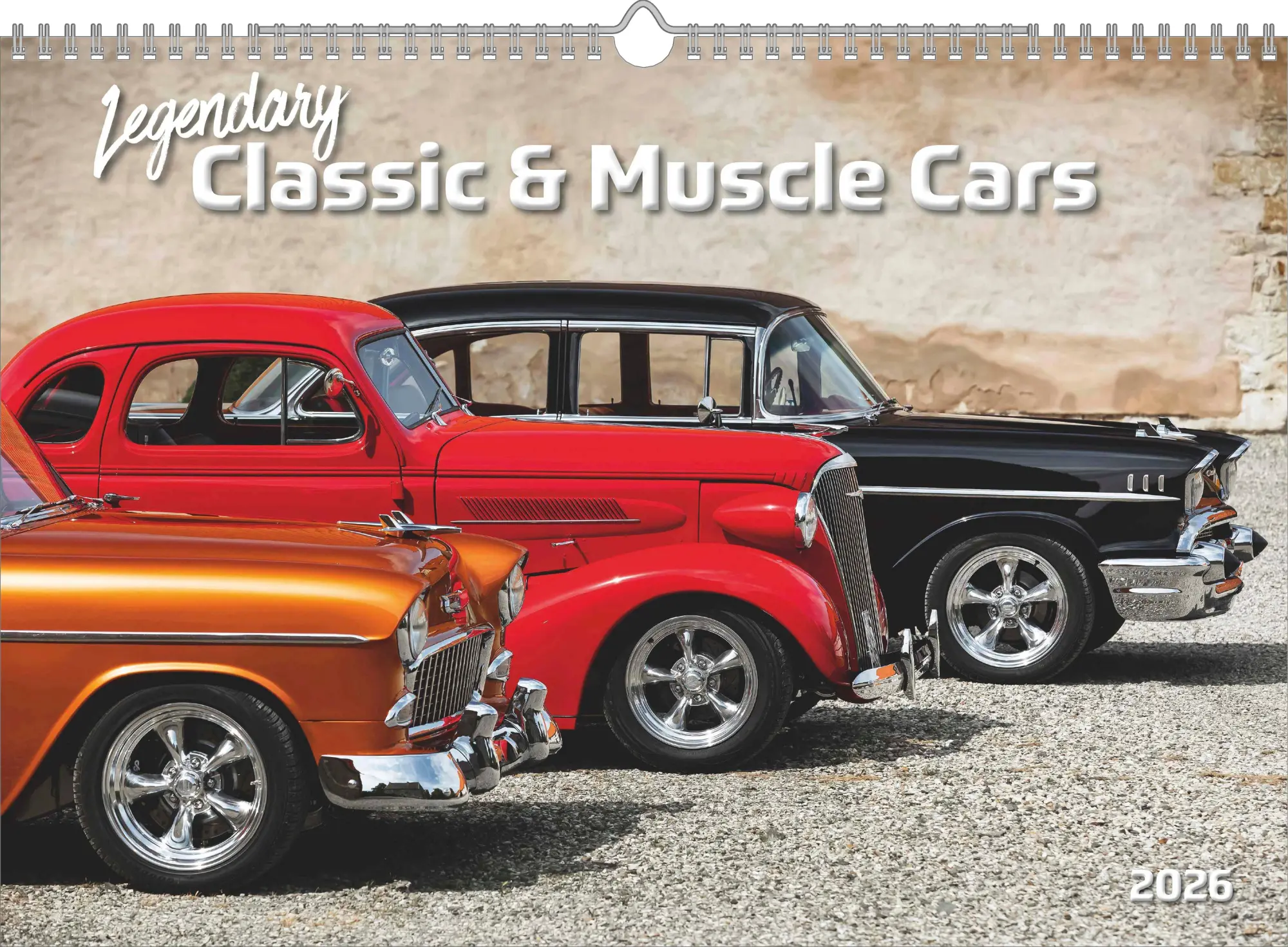 Cover: 4069095006737 | Legendary Classic &amp; Muscle Cars 2026 - Wand-Kalender -...