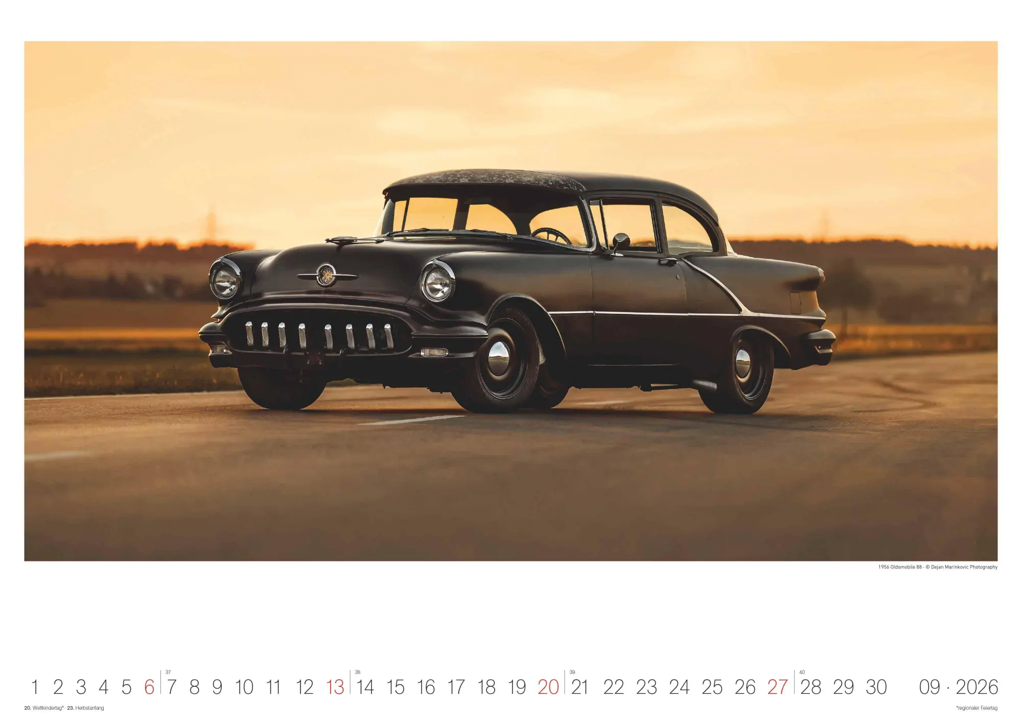 Bild: 4069095006737 | Legendary Classic &amp; Muscle Cars 2026 - Wand-Kalender -...