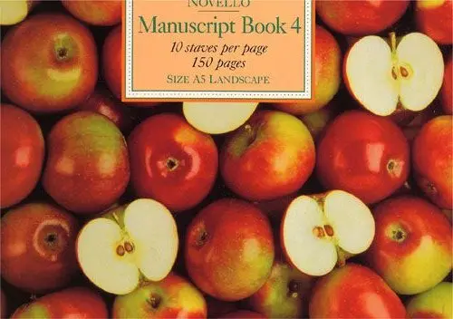 Cover: 5020679516737 | Novello Manuscript Book 4: A5 Landscape | Novello Manuscript Books