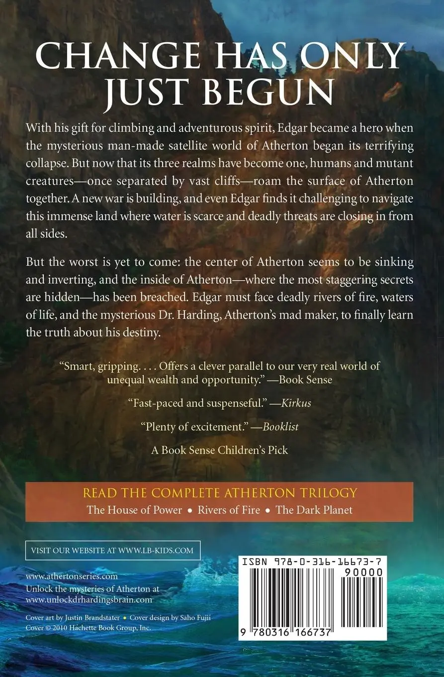 Rückseite: 9780316166737 | ATHERTON #2 | RIVERS OF FIRE | Carman | Taschenbuch | Englisch | 2016