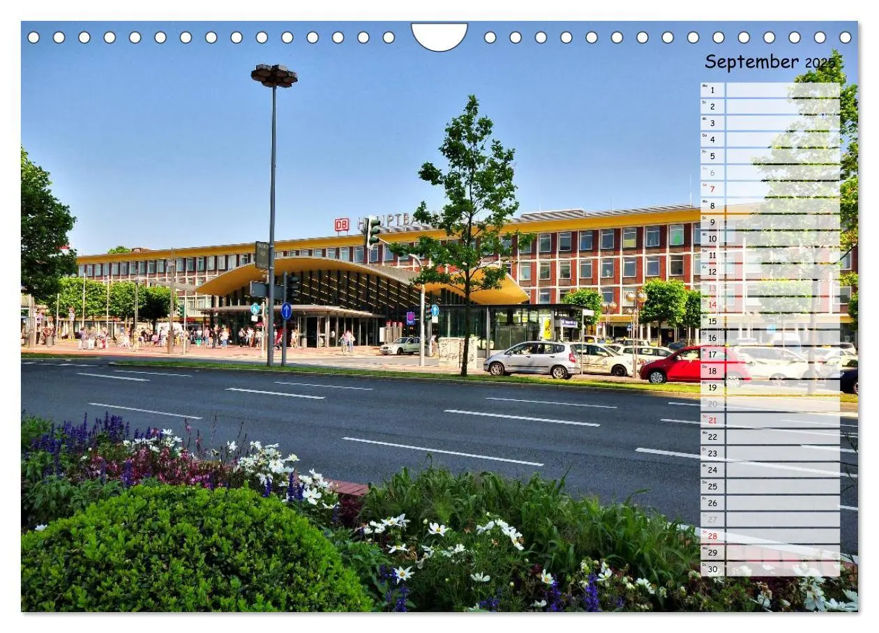 Bild: 9783435736737 | Bochum / Geburtstagskalender (Wandkalender 2025 DIN A4 quer),...