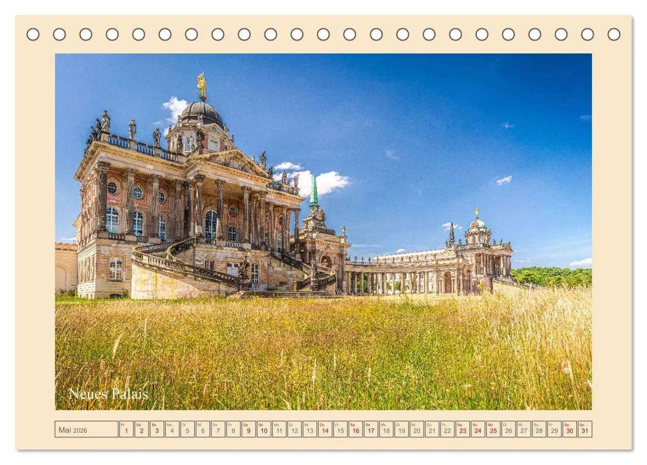 Bild: 9783457376737 | Potsdam - Schlösser, Parks und der Alte Fritz (Tischkalender 2026...