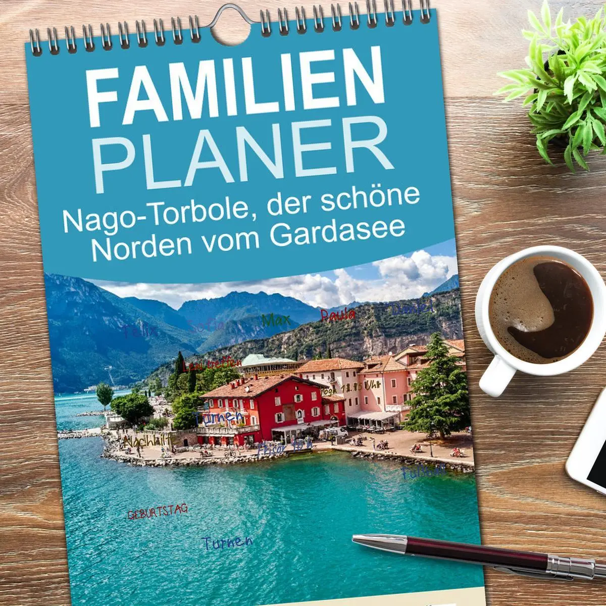 Bild: 9783516606737 | Familienplaner 2026 - Nago-Torbole, der schöne Norden vom Gardasee...