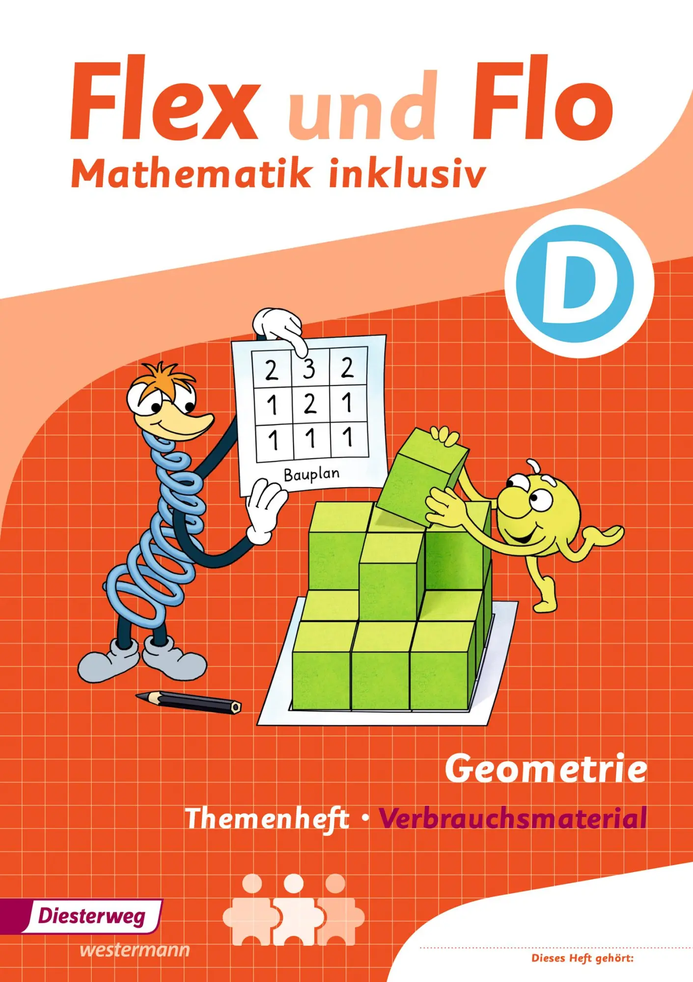 Cover: 9783425136837 | Flex und Flo - Mathematik inklusiv. Geometrie inklusiv D | Dohmann