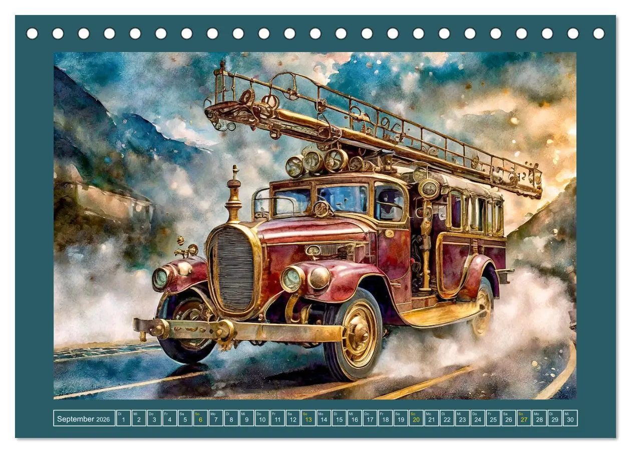Bild: 9783457366837 | Mit Steampunk unterwegs (Tischkalender 2026 DIN A5 quer), CALVENDO...