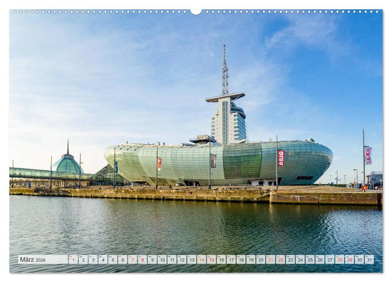 Bild: 9783457676837 | Bremerhaven Stadtansichten (hochwertiger Premium Wandkalender 2026...
