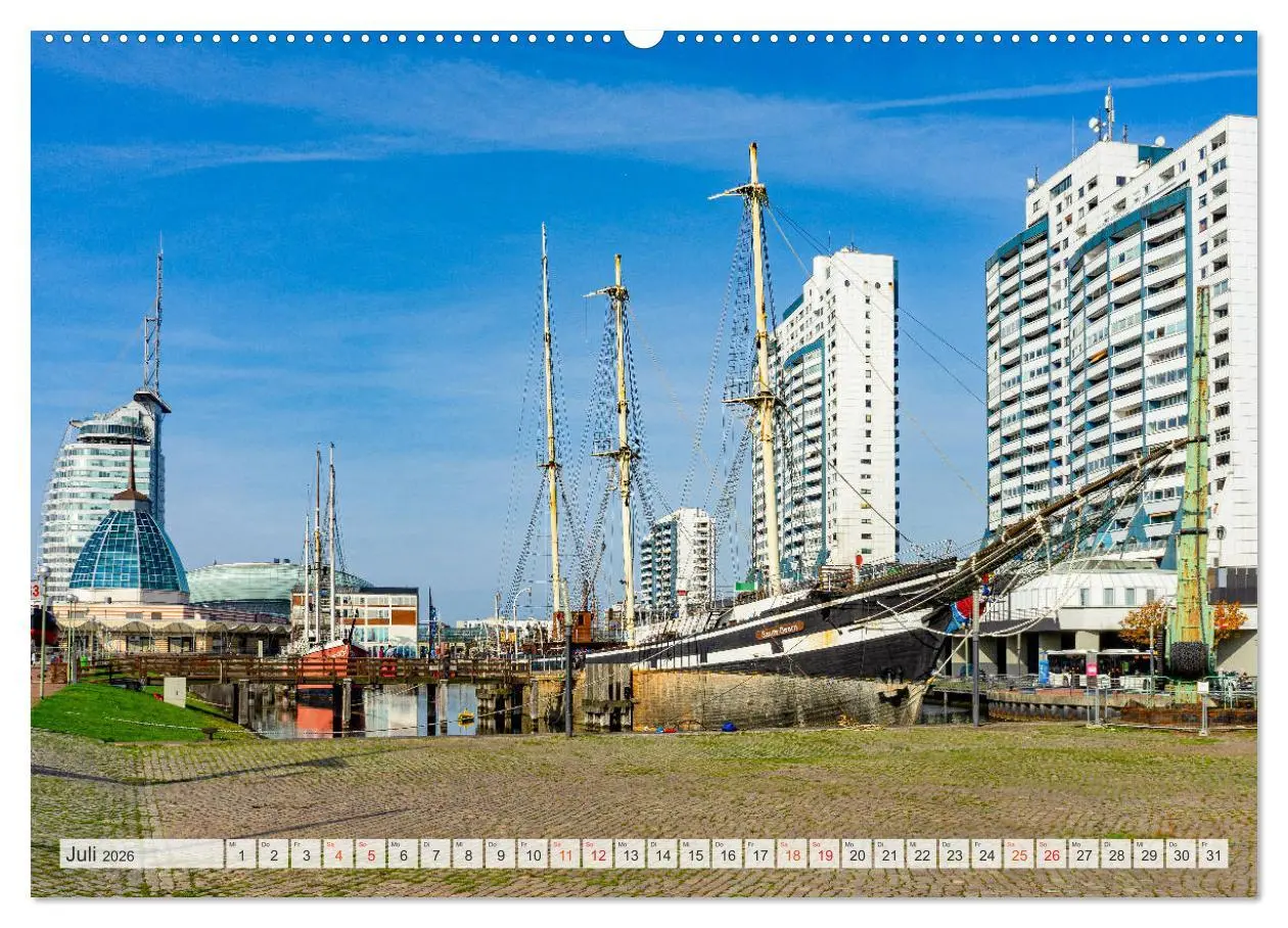 Bild: 9783457676837 | Bremerhaven Stadtansichten (hochwertiger Premium Wandkalender 2026...