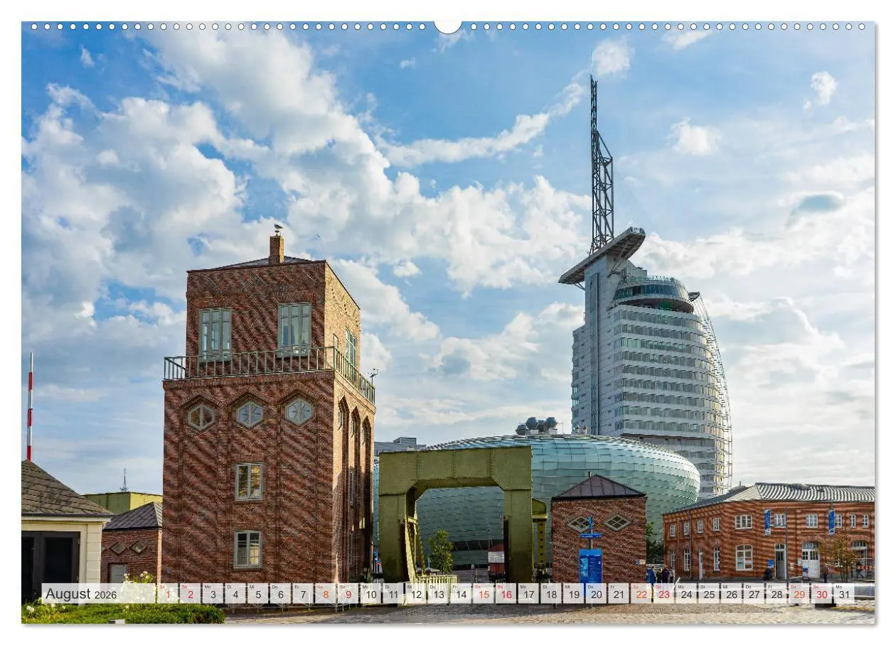 Bild: 9783457676837 | Bremerhaven Stadtansichten (hochwertiger Premium Wandkalender 2026...