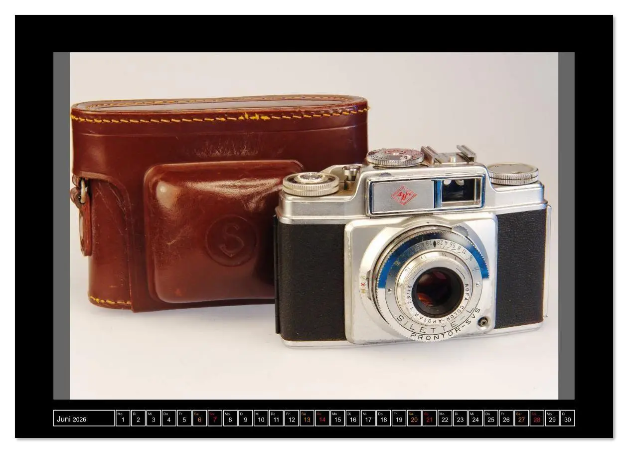 Bild: 9783457816837 | AGFA KAMERA OLDIES Klassische Kameras von 1926 - 1974 (Wandkalender...