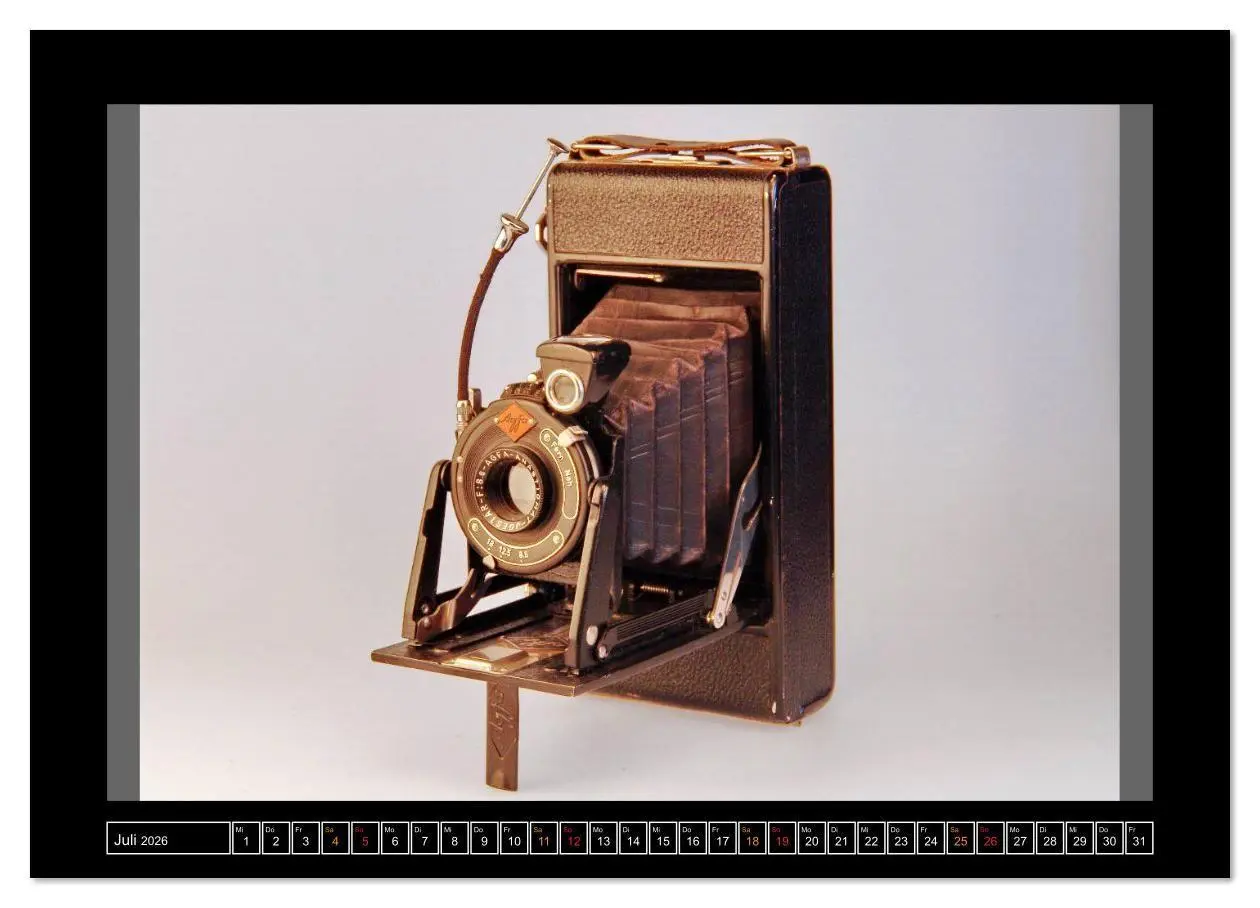 Bild: 9783457816837 | AGFA KAMERA OLDIES Klassische Kameras von 1926 - 1974 (Wandkalender...