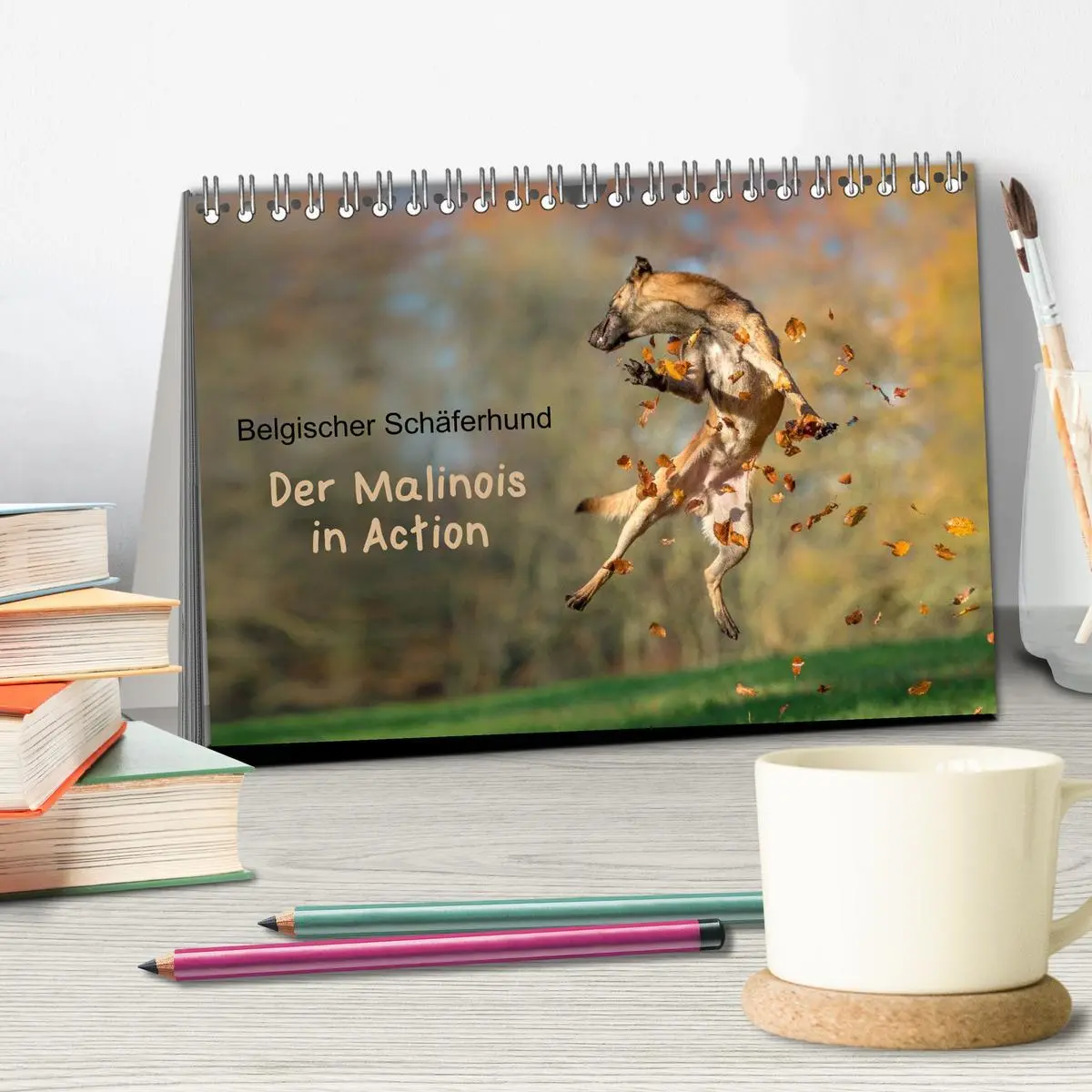 Bild: 9783516076837 | Belgischer Schäferhund - Der Malinois in Action (Tischkalender 2026...