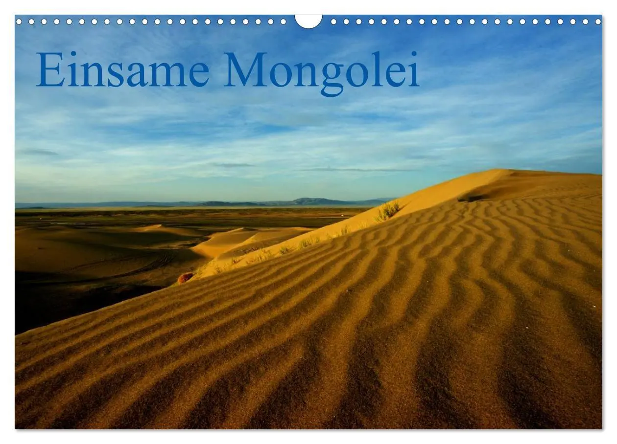 Cover: 9783516146837 | Einsame Mongolei (Wandkalender 2026 DIN A3 quer), CALVENDO...