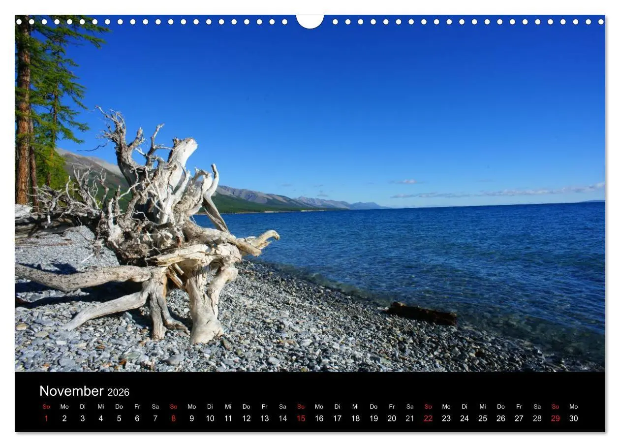 Bild: 9783516146837 | Einsame Mongolei (Wandkalender 2026 DIN A3 quer), CALVENDO...