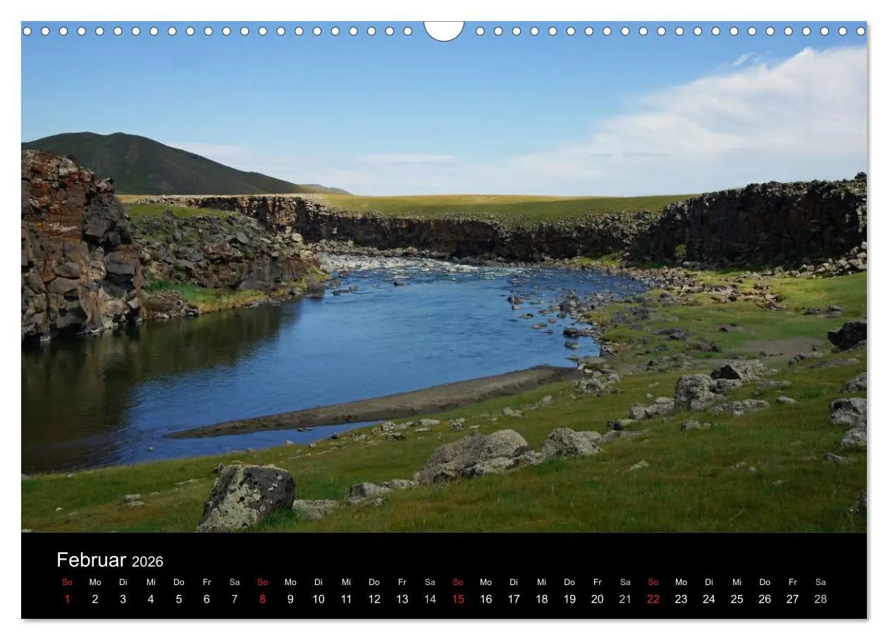Bild: 9783516146837 | Einsame Mongolei (Wandkalender 2026 DIN A3 quer), CALVENDO...