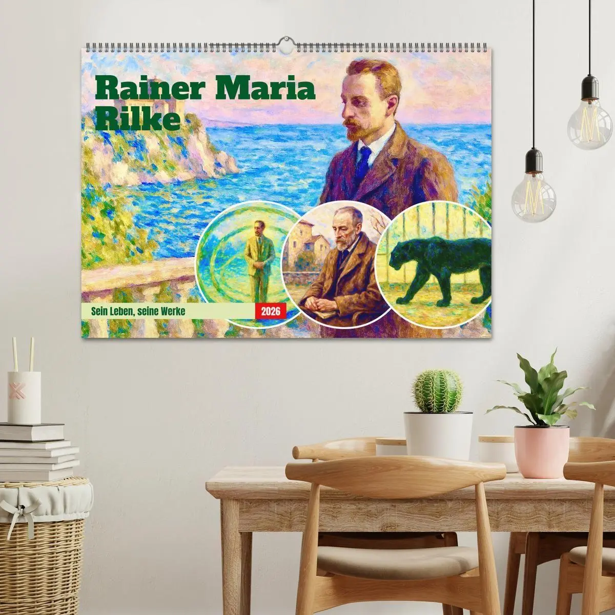 Bild: 9783516696837 | Rainer Maria Rilke. Sein Leben, seine Werke (Wandkalender 2026 DIN...