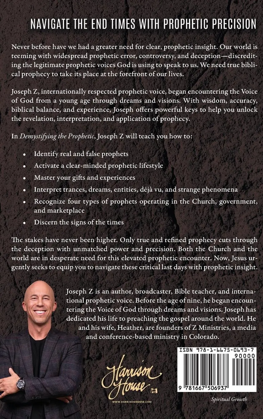 Rückseite: 9781667506937 | Demystifying the Prophetic | Joseph Z | Buch | Englisch | 2024
