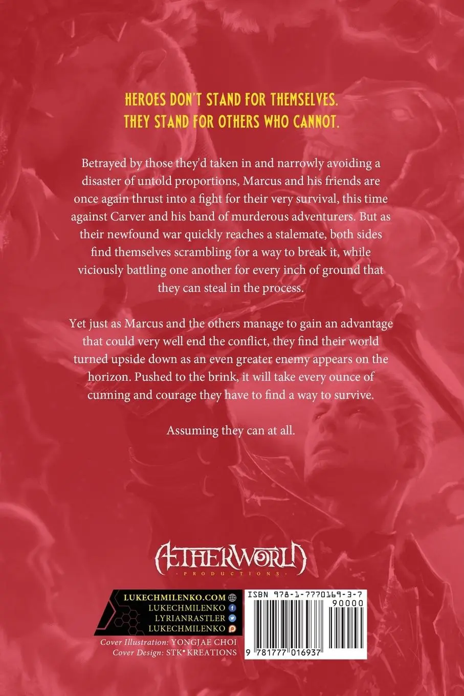 Rückseite: 9781777016937 | Glory to the Brave | Luke Chmilenko | Taschenbuch | Englisch | 2020