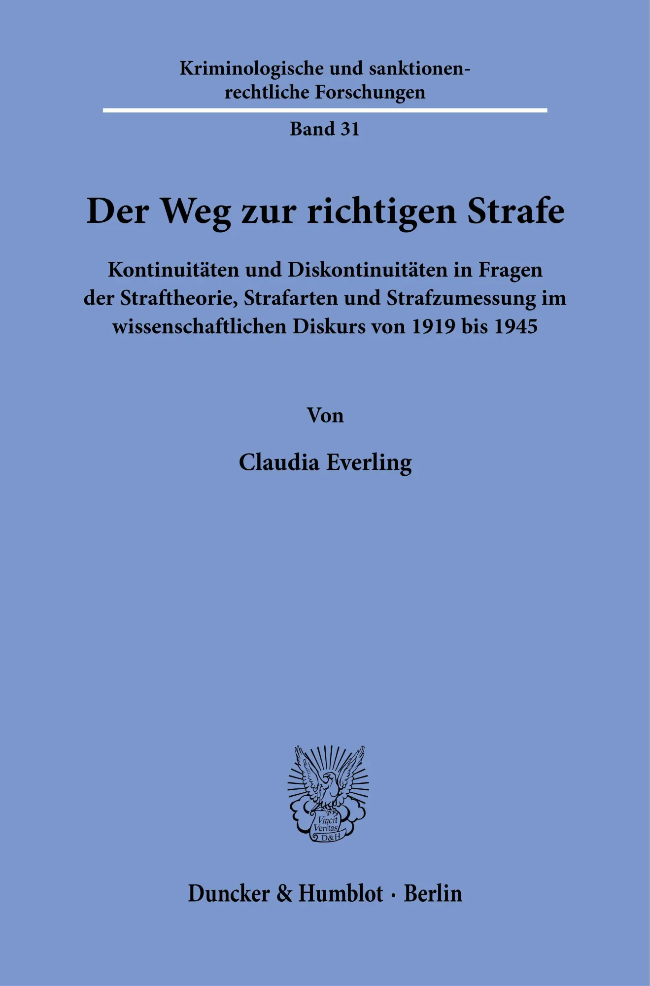 Der Weg zur richtigen Strafe