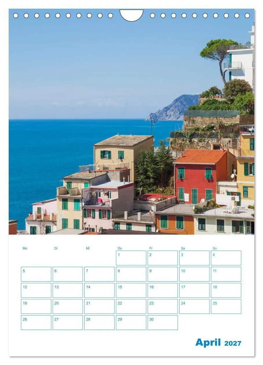 Bild: 9783569466937 | Blauer Ligurien Sommer (Wandkalender 2027 DIN A4 hoch), CALVENDO...