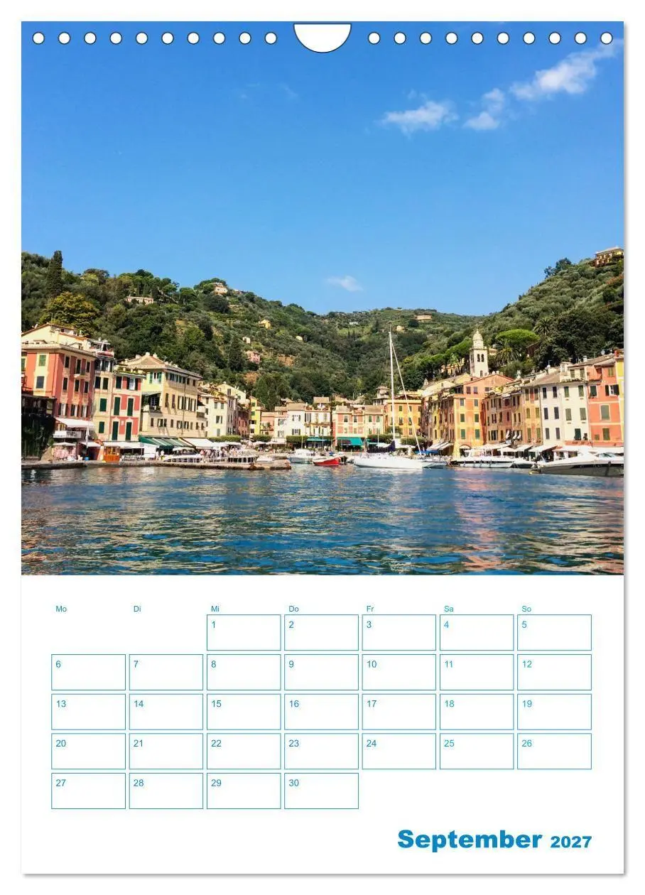 Bild: 9783569466937 | Blauer Ligurien Sommer (Wandkalender 2027 DIN A4 hoch), CALVENDO...