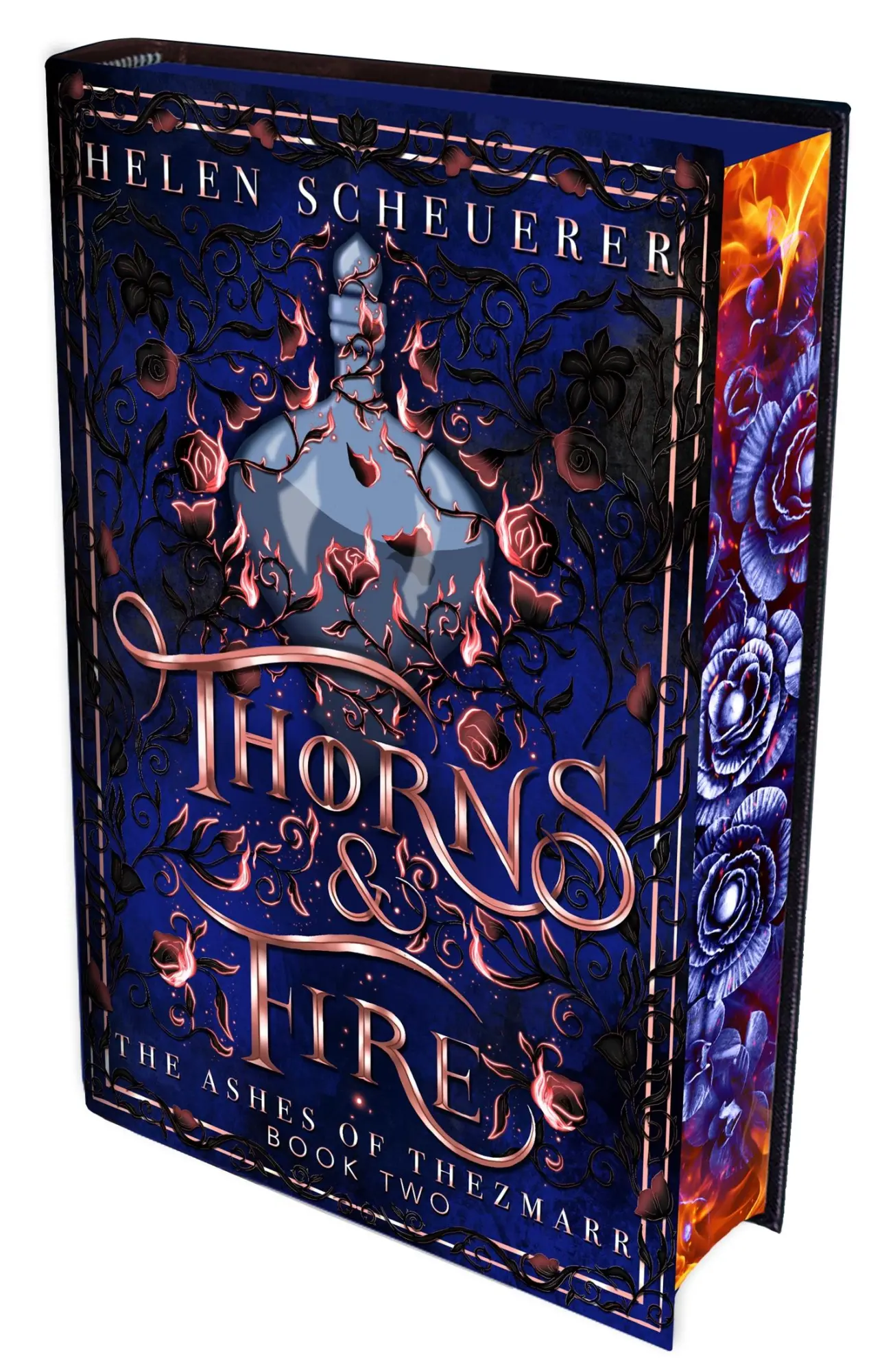 Cover: 9781035087037 | Thorns &amp; Fire: International sprayed edge edition | Helen Scheuerer