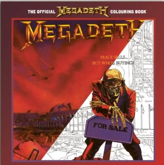 Cover: 9781838147037 | The Official Megadeth Colouring Book | Taschenbuch | Englisch | 2021