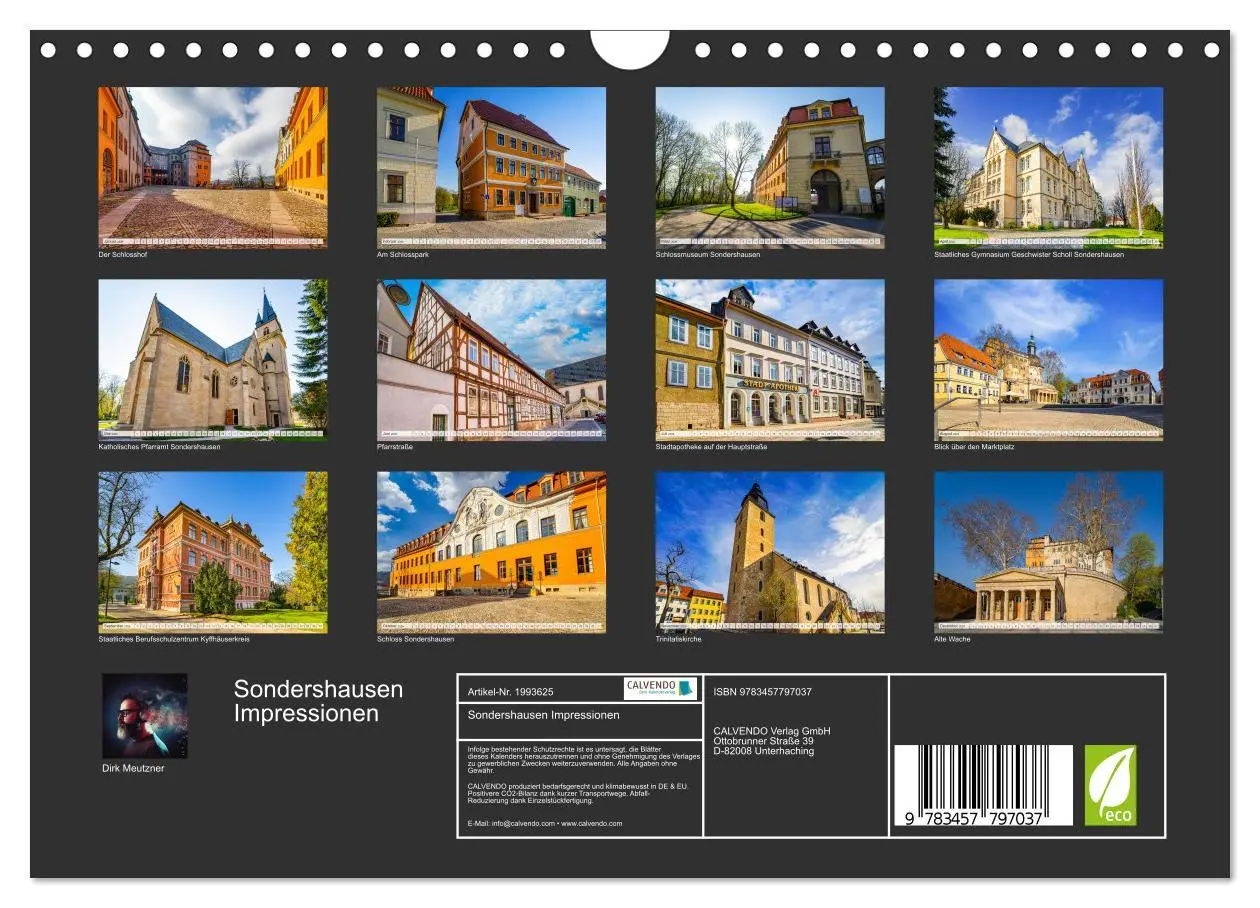 Bild: 9783457797037 | Sondershausen Impressionen (Wandkalender 2026 DIN A4 quer),...