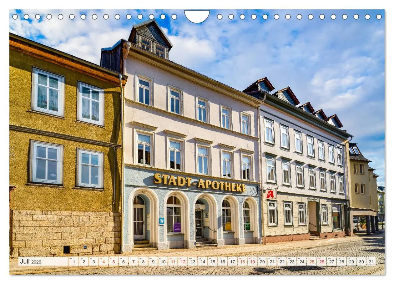 Bild: 9783457797037 | Sondershausen Impressionen (Wandkalender 2026 DIN A4 quer),...