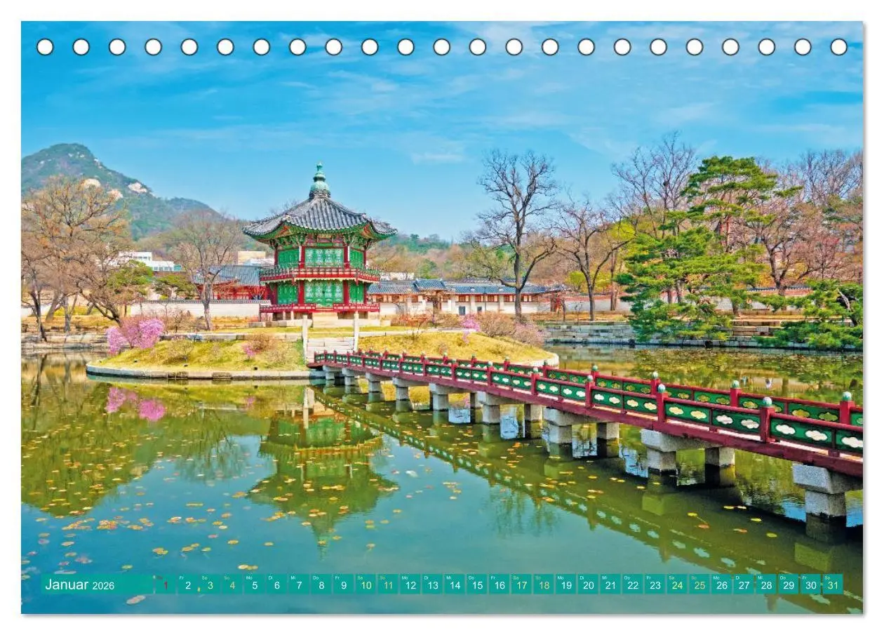 Bild: 9783516647037 | Südkorea: Zwischen gelbem und japanischem Meer (Tischkalender 2026...