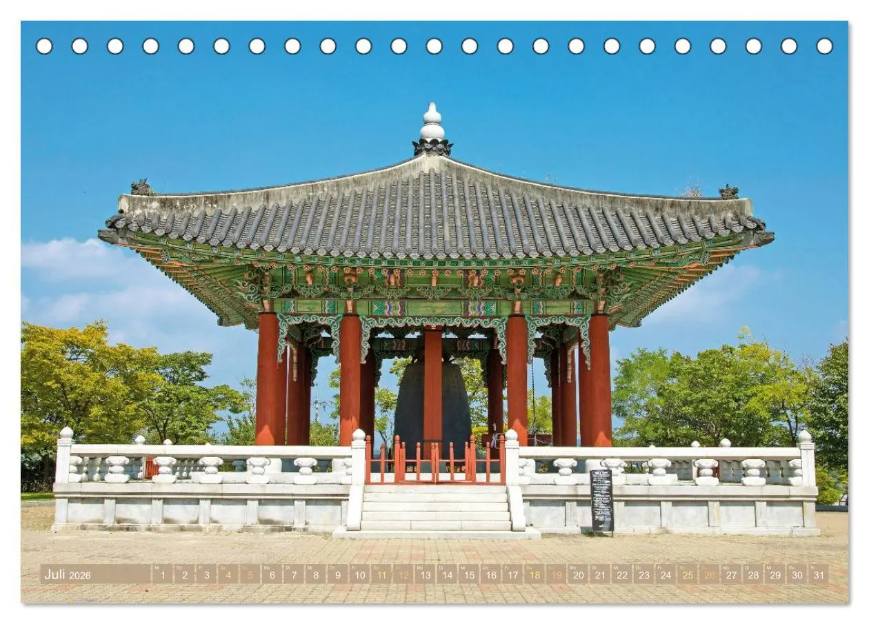 Bild: 9783516647037 | Südkorea: Zwischen gelbem und japanischem Meer (Tischkalender 2026...