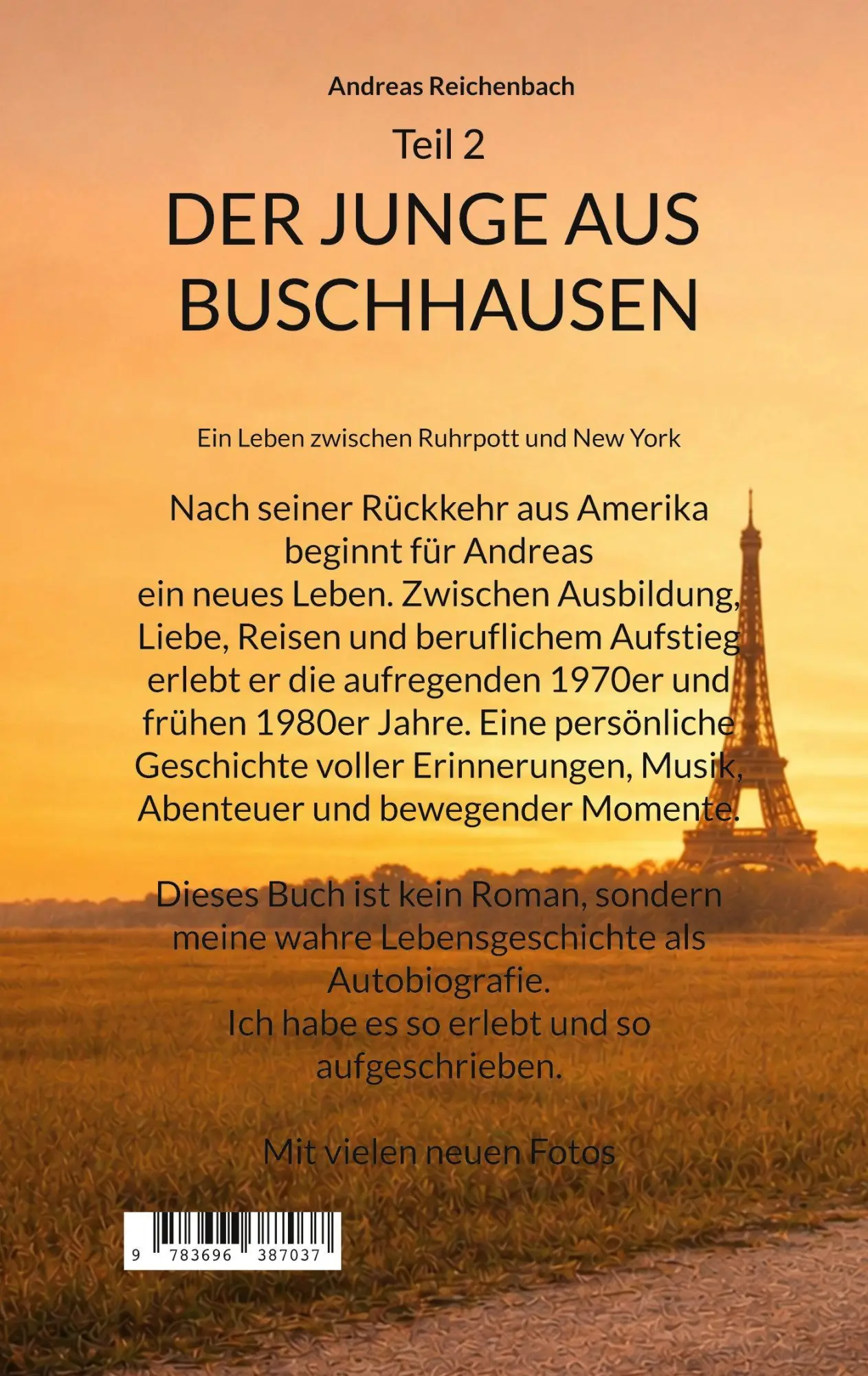 Rückseite: 9783696387037 | Der Junge aus Buschhausen | Andreas Reichenbach | Taschenbuch | 98 S.