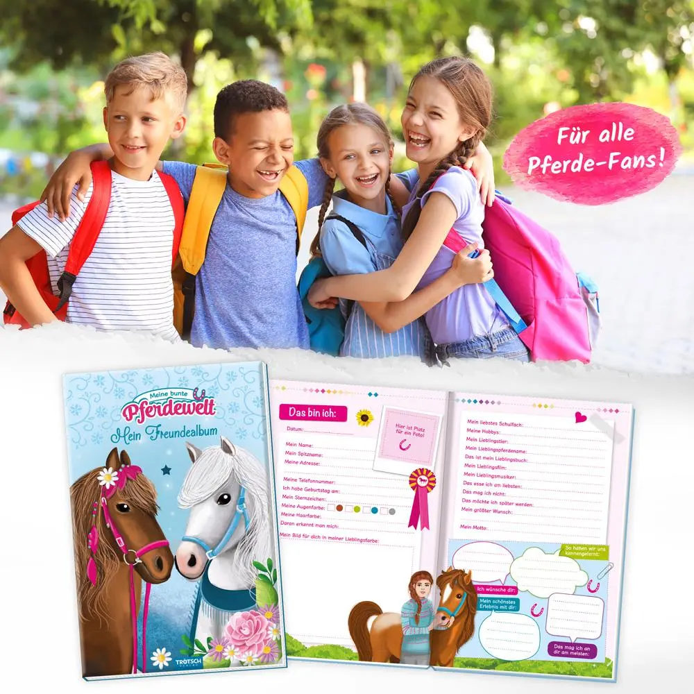 Bild: 9783957747037 | Trötsch Mein Freundealbum Meine bunte Pferdewelt | Trötsch Verlag