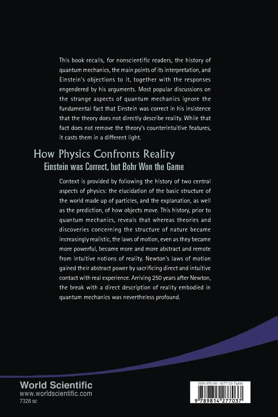 Rückseite: 9789814277037 | HOW PHYSICS CONFRONTS REALITY | Newton Roger G | Taschenbuch | 2009