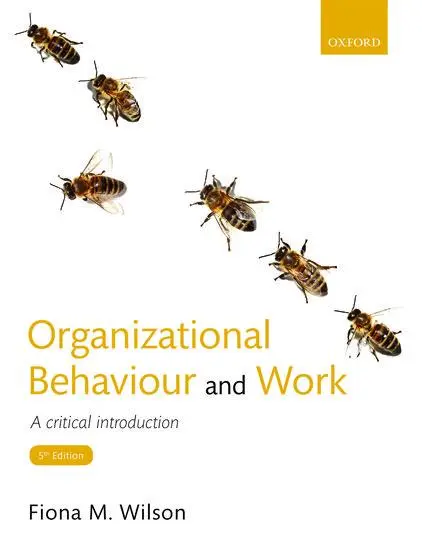 Cover: 9780198777137 | Organizational Behaviour and Work | A critical introduction | Wilson
