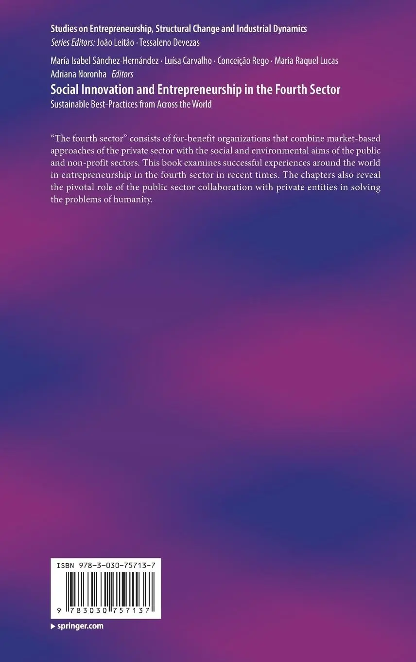 Rückseite: 9783030757137 | Social Innovation and Entrepreneurship in the Fourth Sector | Buch