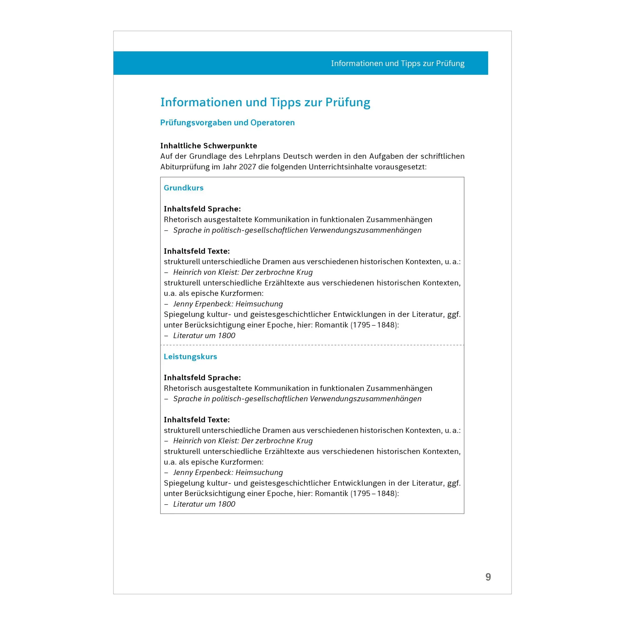 Bild: 9783071727137 | FiNALE Prüfungstraining Zentralabitur Nordrhein-Westfalen. Deutsch...