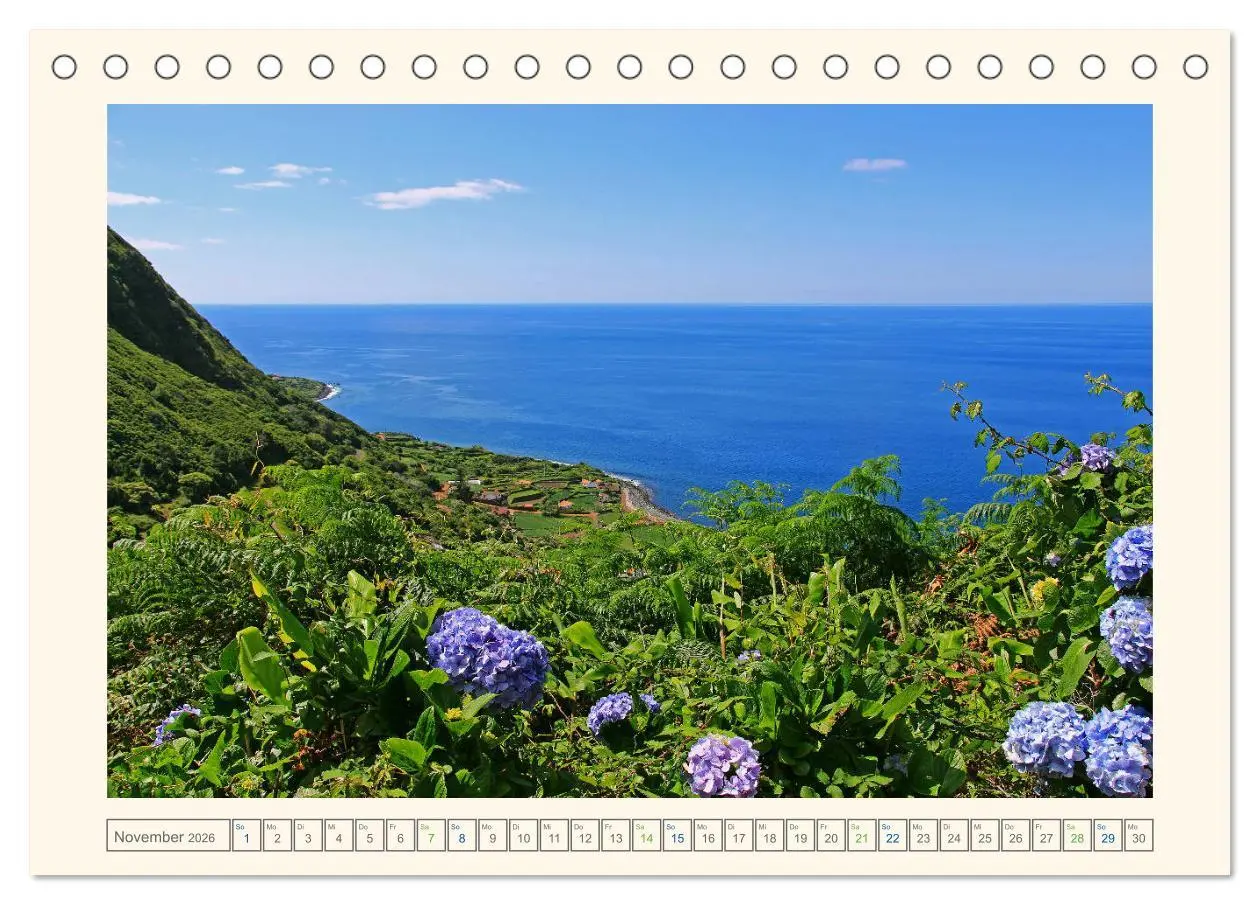 Bild: 9783457927137 | Archipel der Azoren im Nordatlantik (Tischkalender 2026 DIN A5...