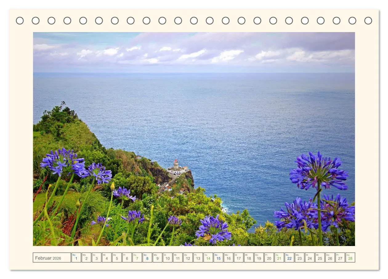 Bild: 9783457927137 | Archipel der Azoren im Nordatlantik (Tischkalender 2026 DIN A5...
