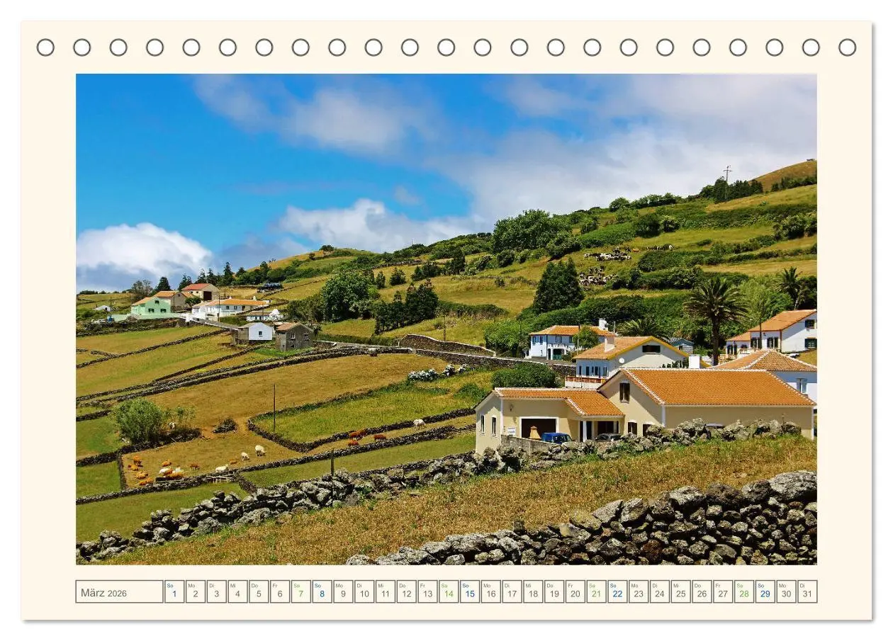 Bild: 9783457927137 | Archipel der Azoren im Nordatlantik (Tischkalender 2026 DIN A5...